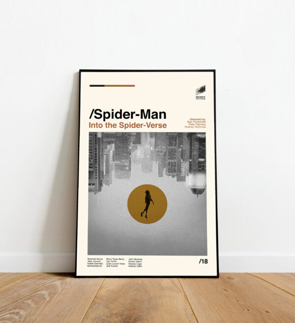 Spiderman Into the Spider-Verse Poster Decor Art