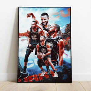 Stephen Curry Basketball Player Poster Decor Art