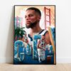 Stephen Curry Golden State Warriors Poster Decor Art