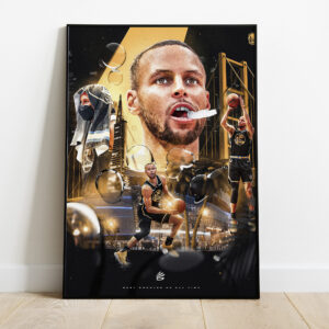 Stephen Curry Golden State Warriors Poster Decor Art