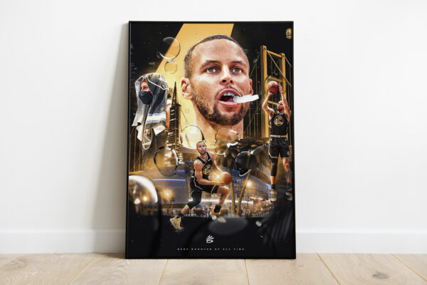 Stephen Curry Golden State Warriors Poster Decor Art