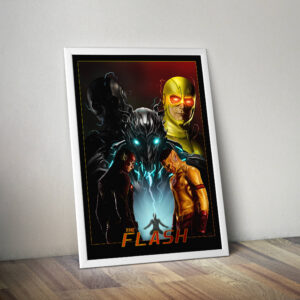 The Flash Movie Poster Decor Art