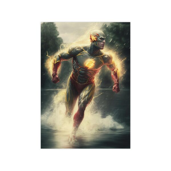 The Flash Movie Reverse Flash Poster Decor Art