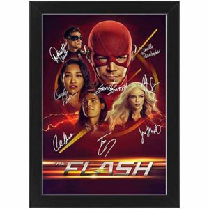 The Flash Television Series Poster Decor Art