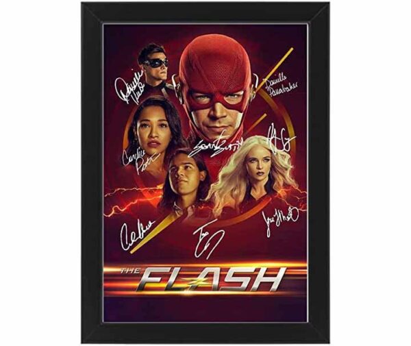 The Flash Television Series Poster Decor Art