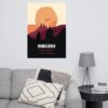 Star Wars The Mandalorian Season 3 Poster Decor Art