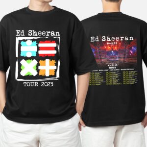 The Mathematics Tour Ed Sheeran Concert Shirt