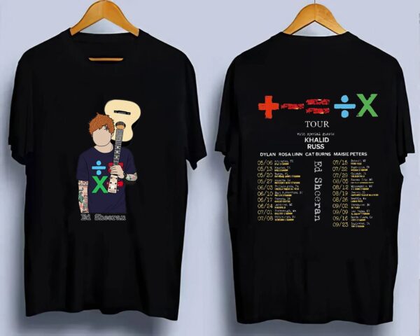 The Mathematics Tour Ed Sheeran Sheerious Shirt