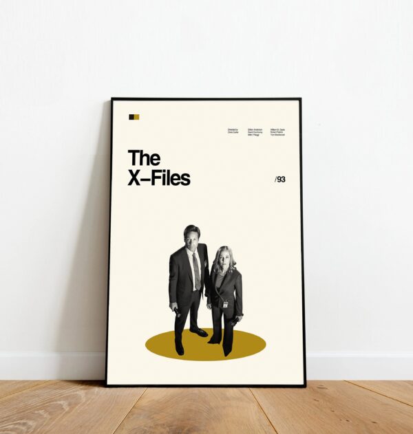 The X-Files Movie Poster Decor Art