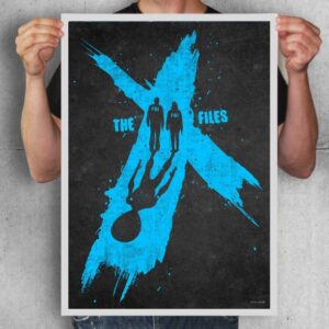 The X Files Mulder Scully Poster Decor Art