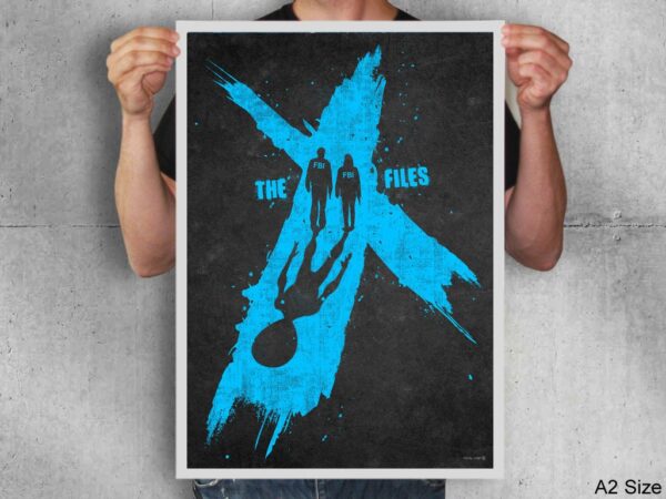 The X Files Mulder Scully Poster Decor Art