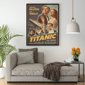 Titanic James Cameron Poster Decor Art