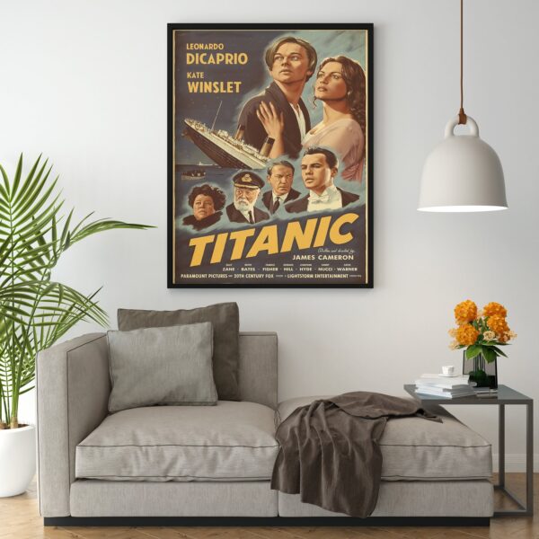 Titanic James Cameron Poster Decor Art