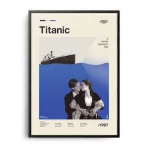 Titanic Vintage Movie Poster Decor Art