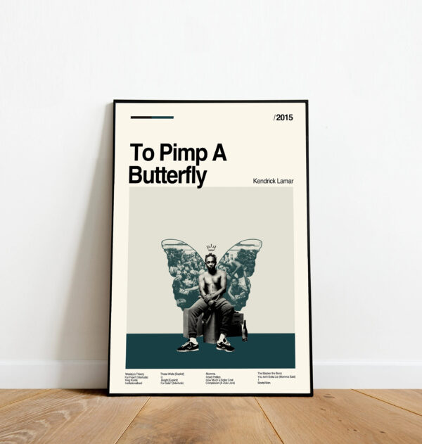 To Pimp A Butterfly Kendrick Lamar Poster Decor Art