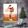 Travis Kelce Kansas City Football 87 Poster Decor Art