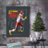 Travis Kelce Football Super Bowl Poster