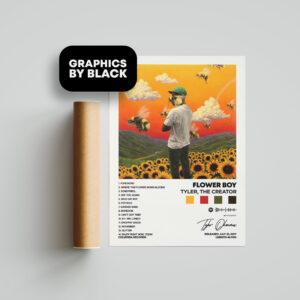 Tyler The Creator Flower Boy Digital Album Art Poster Decor