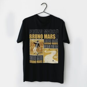 Vintage Bruno Mars World Tour 2023 Shirt