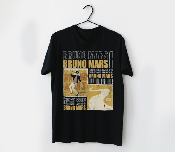 Vintage Bruno Mars World Tour 2023 Shirt