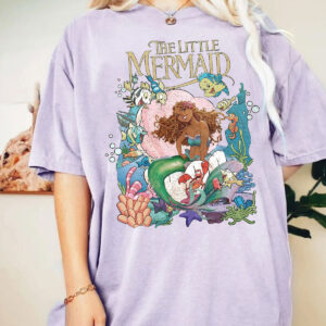 Vintage Little Mermaid Live Action Ariel Princess Shirt