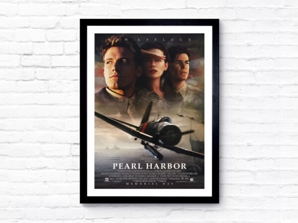 Vintage Pearl Harbor Movie Poster Decor Art