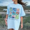 Little Mermaid Sitting Disney Rock Moon Shirt