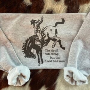 Zach Bryan The Devil Can Scrap Sweatshirt