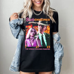 Barbenheimer Barbie And Oppenheimer Movie Shirt