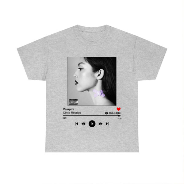 Olivia Rodrigo Vampire Spotify Tshirt