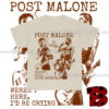 Post Malone The Eras Tour Tshirt