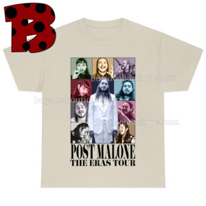 Post Malone Long Hair The Eras Tour Shirt