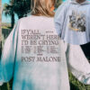 Austin Post Malone Mourning World Tour 2023 Tshirt