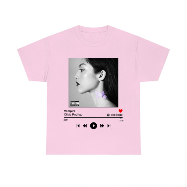 Olivia Rodrigo Vampire Spotify Tshirt