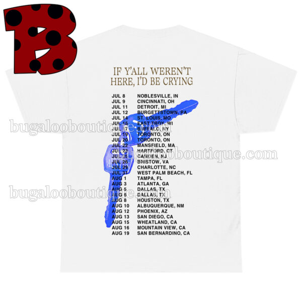 Post Malone If Y’all Weren’t Here I’d Be Crying Key Tour Tshirt