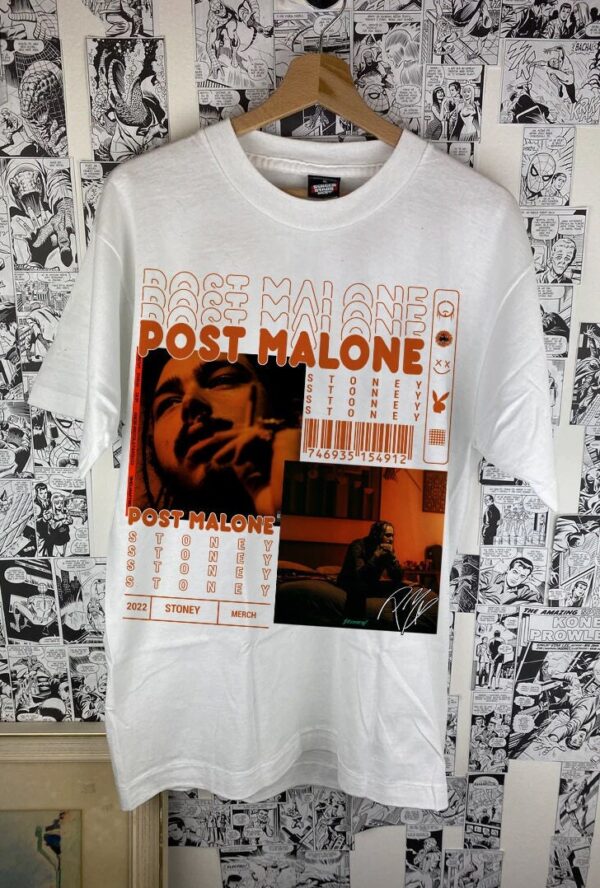 Post Malone Stoney Rap 90s Hiphop Tee Gift For Posty