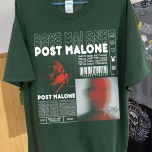 Post Malone Album Twelve Carat Toothache Shirt For Posty