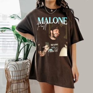 Post Malone Twelve Carat Retro Posty Bootleg Shirt