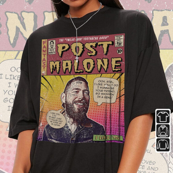 Post Malone Comic TShirt