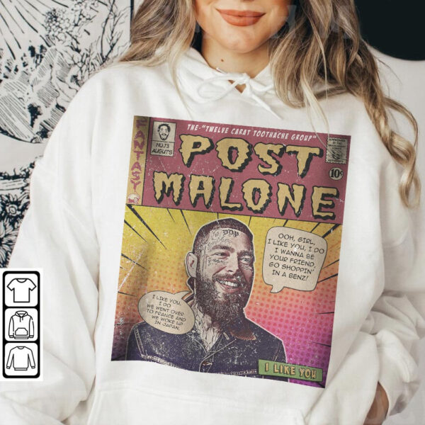 Post Malone Comic TShirt