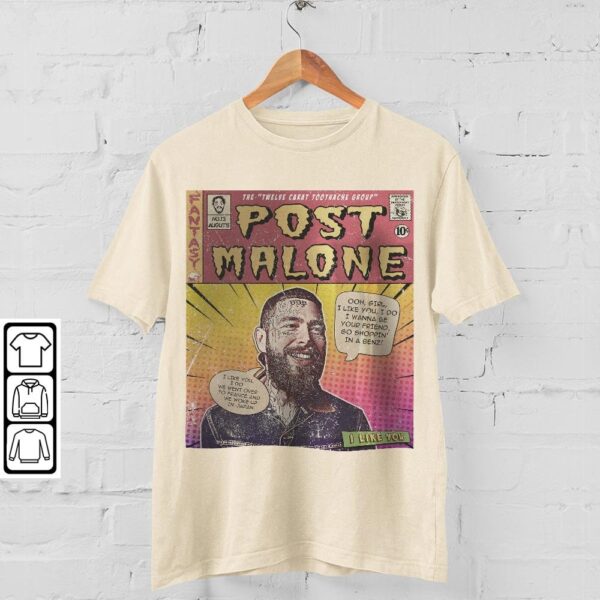 Post Malone Comic TShirt