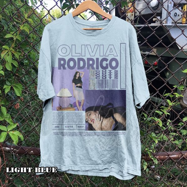 Olivia Rodrigo GUTS Album TShirt Gift For Fans