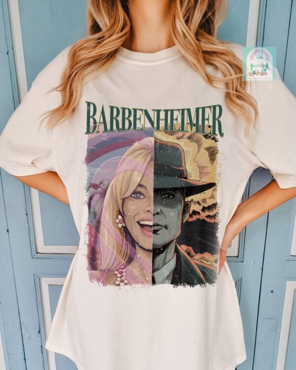 Vintage I Survived Barbenheimer Shirt