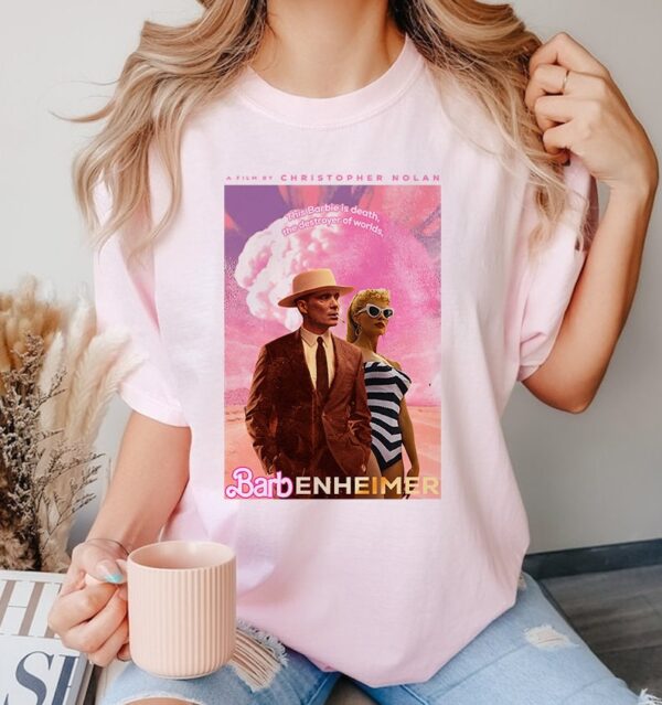 Margot Cillian Barbie Oppenheimer TShirt