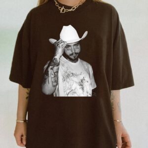 Posty Howdy Vintage Post Malone Shirt