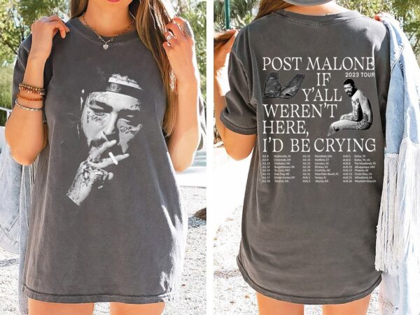 Post Malone Vintage Tour Tshirt