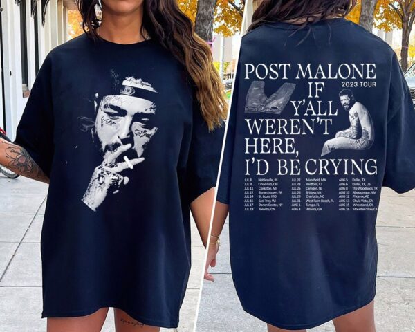 Post Malone Vintage Tour Tshirt