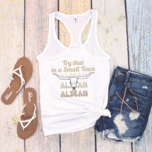 Jason Aldean Try That In A Small Town Tank Top