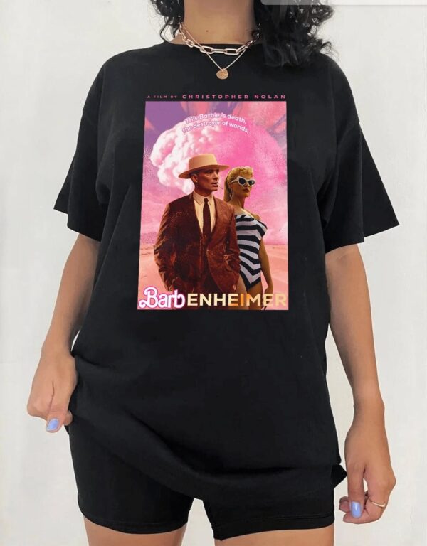 Margot Cillian Barbie Oppenheimer TShirt