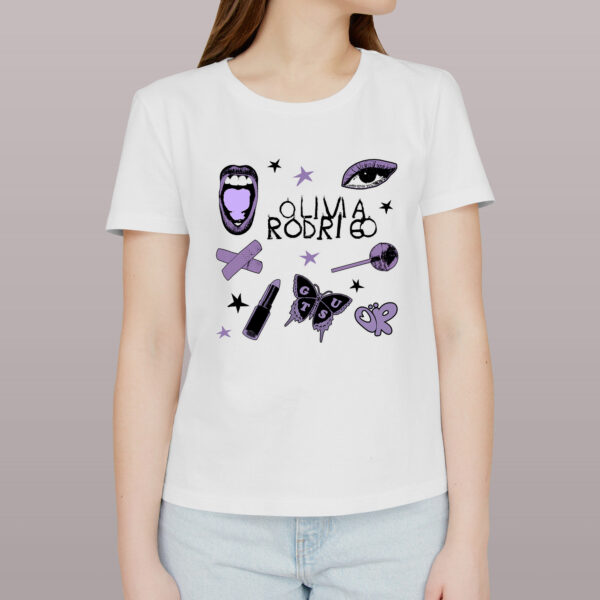 Olivia Rodrigo GUTS Album Sticker Tshirt